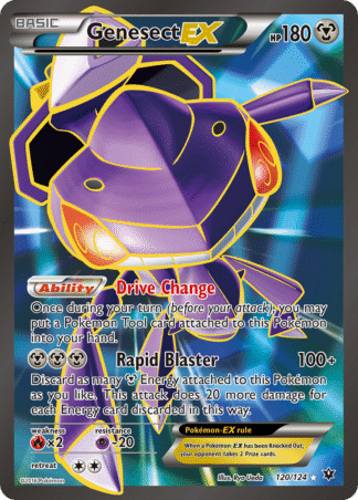 Genesect-EX 120 / 124
