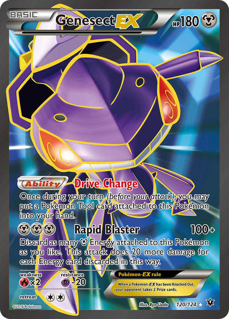 Genesect-EX 120 / 124