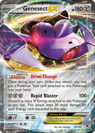 Genesect-EX 64 / 124