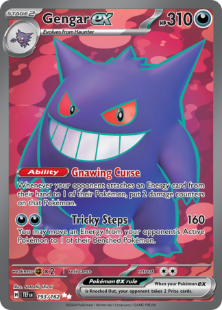 Gengar ex 193 / 162