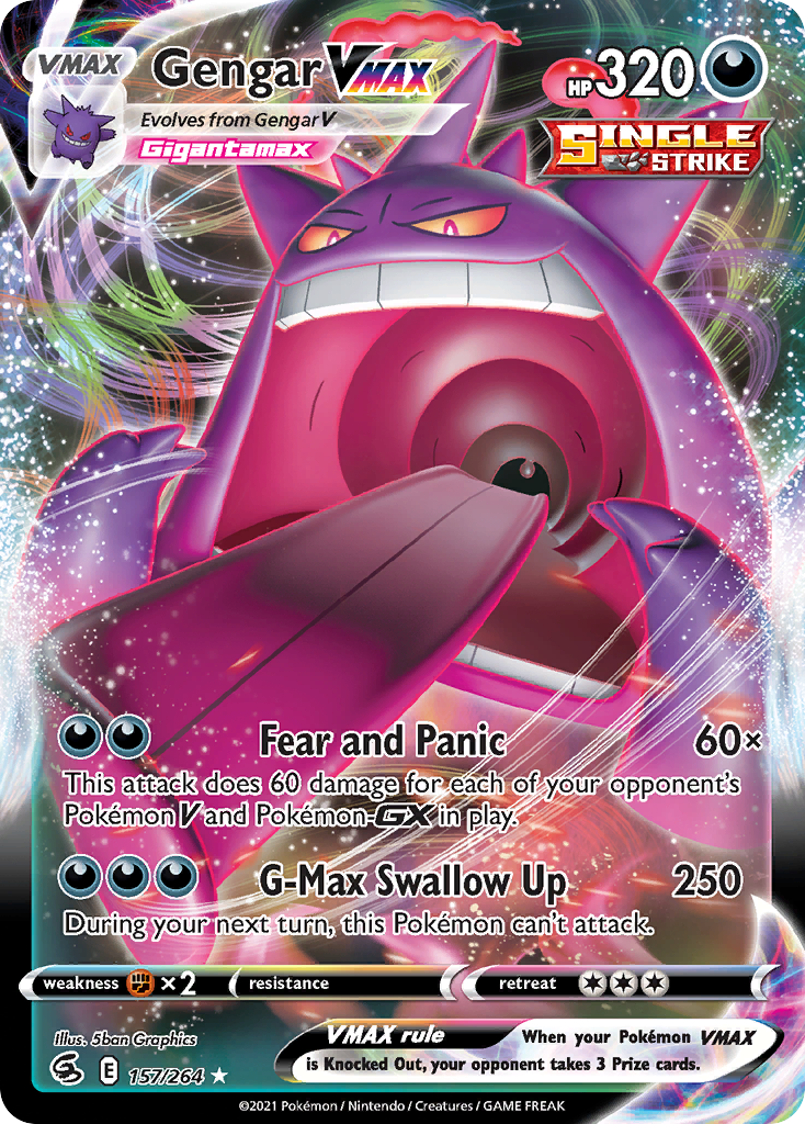 Gengar VMAX 157 / 264