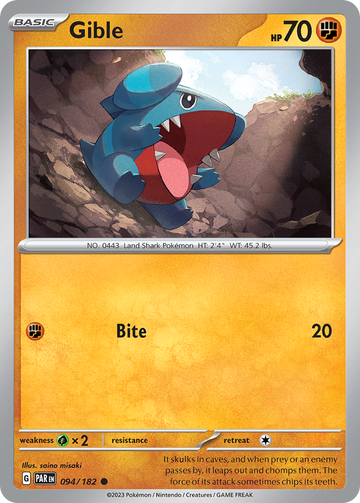 Gible 94 / 182