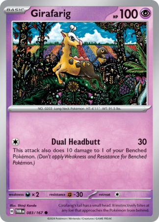 Girafarig 83 / 167