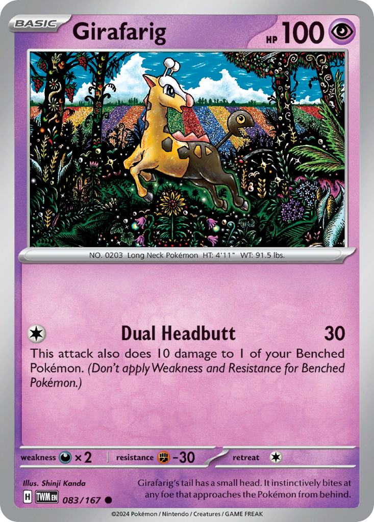 Girafarig 83 / 167