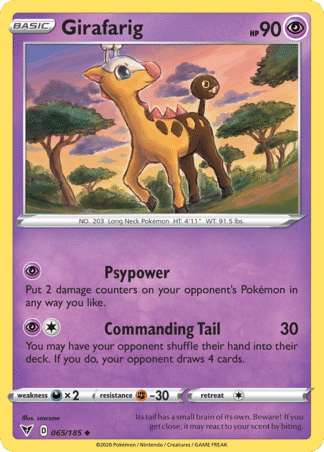 Girafarig 65 / 185