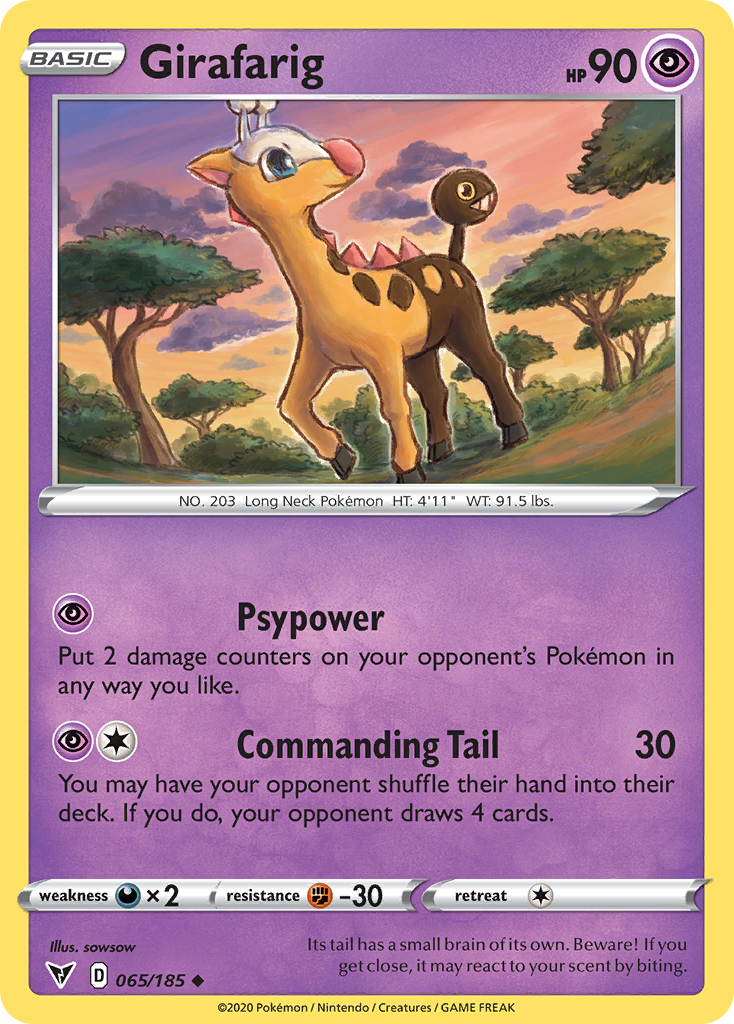 Girafarig 65 / 185