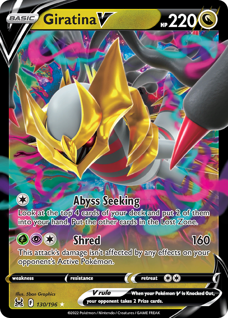Giratina V 130 / 196