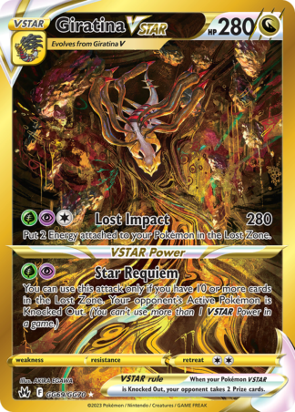 Giratina VSTAR GG69 / 159