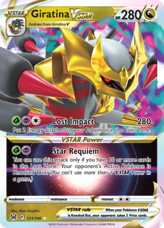 Giratina VSTAR 131 / 196