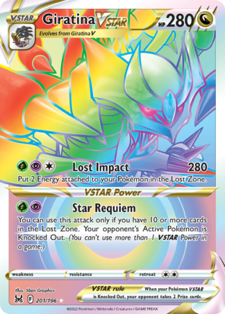 Giratina VSTAR 201 / 196