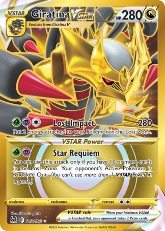 Giratina VSTAR 212 / 196