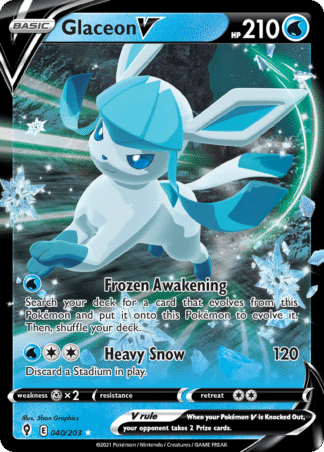 Glaceon V 40 / 203