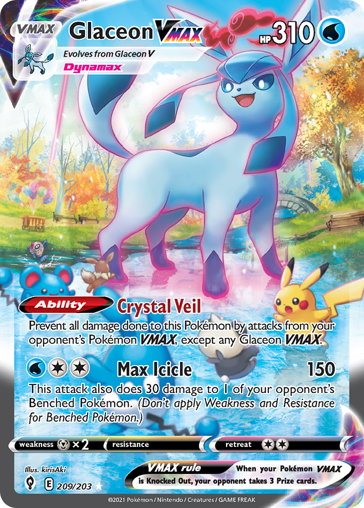 Glaceon VMAX 209 / 203