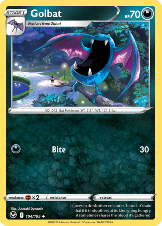 Golbat 104 / 195