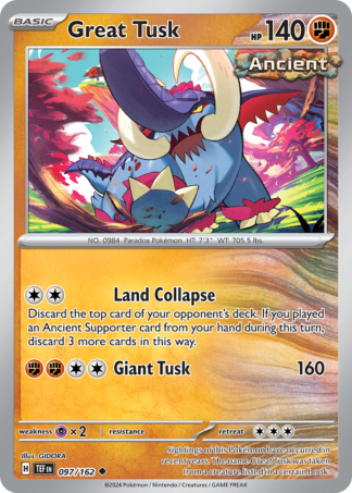 Great Tusk 97 / 162