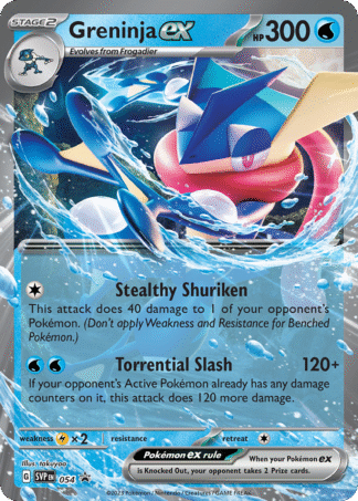 Greninja ex 54 / 150