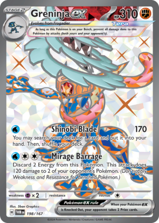Greninja ex 198 / 167