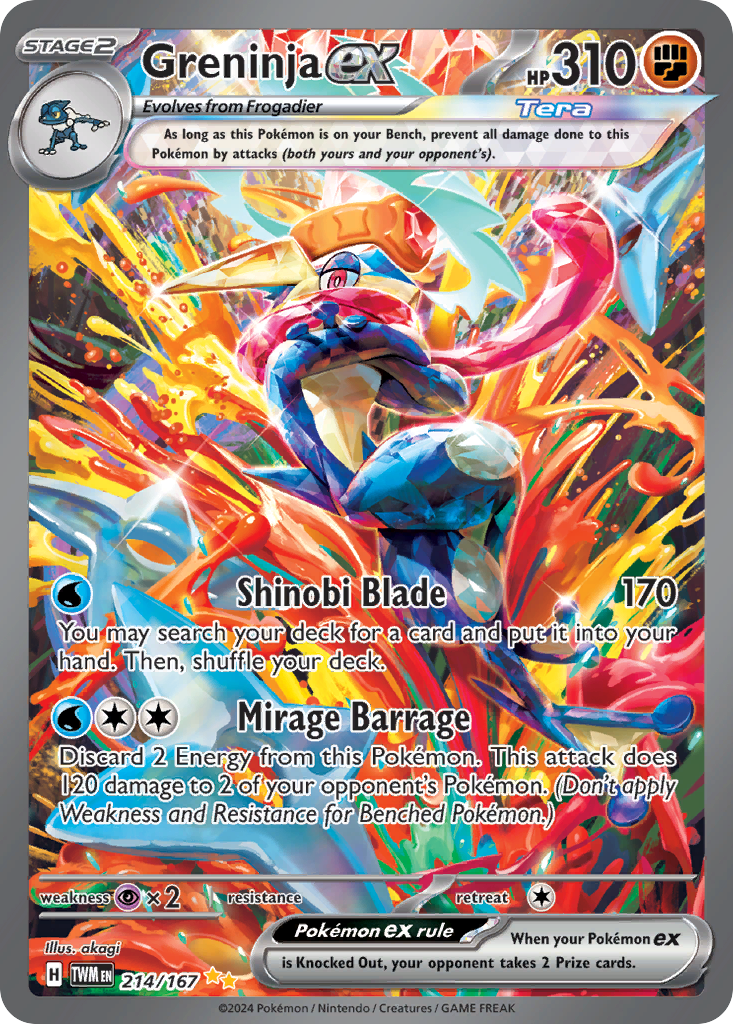 Greninja ex 214 / 167