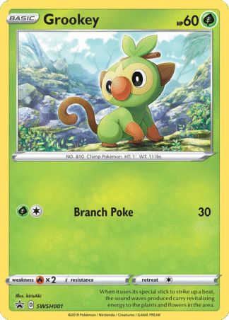 Grookey SWSH001 / 307
