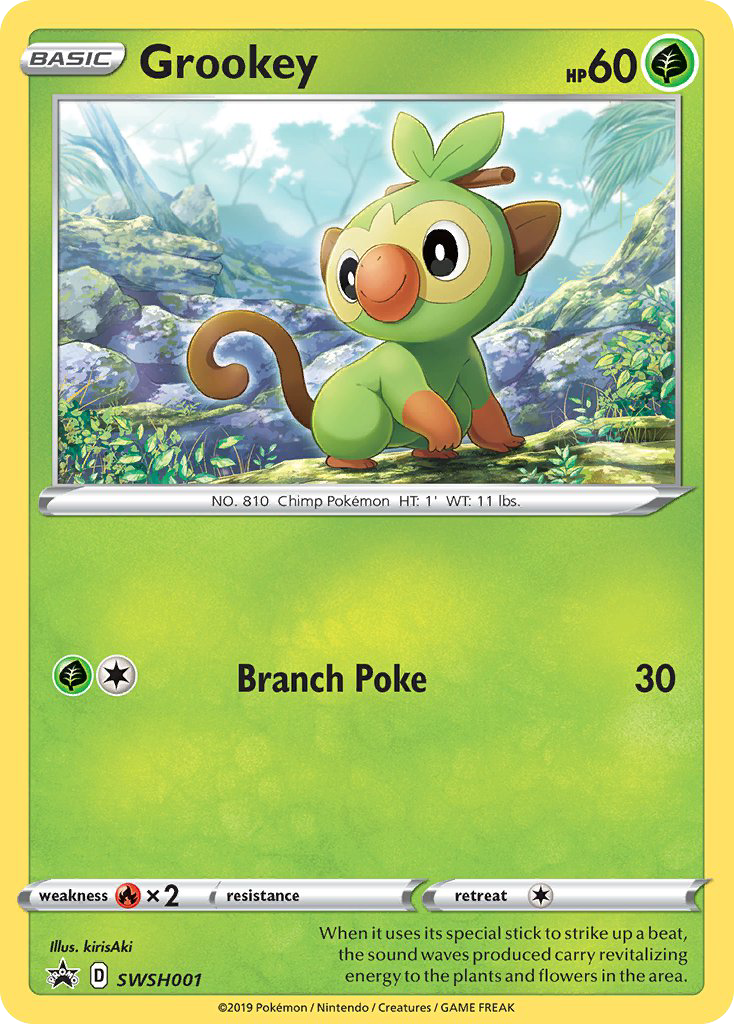 Grookey SWSH001 / 307
