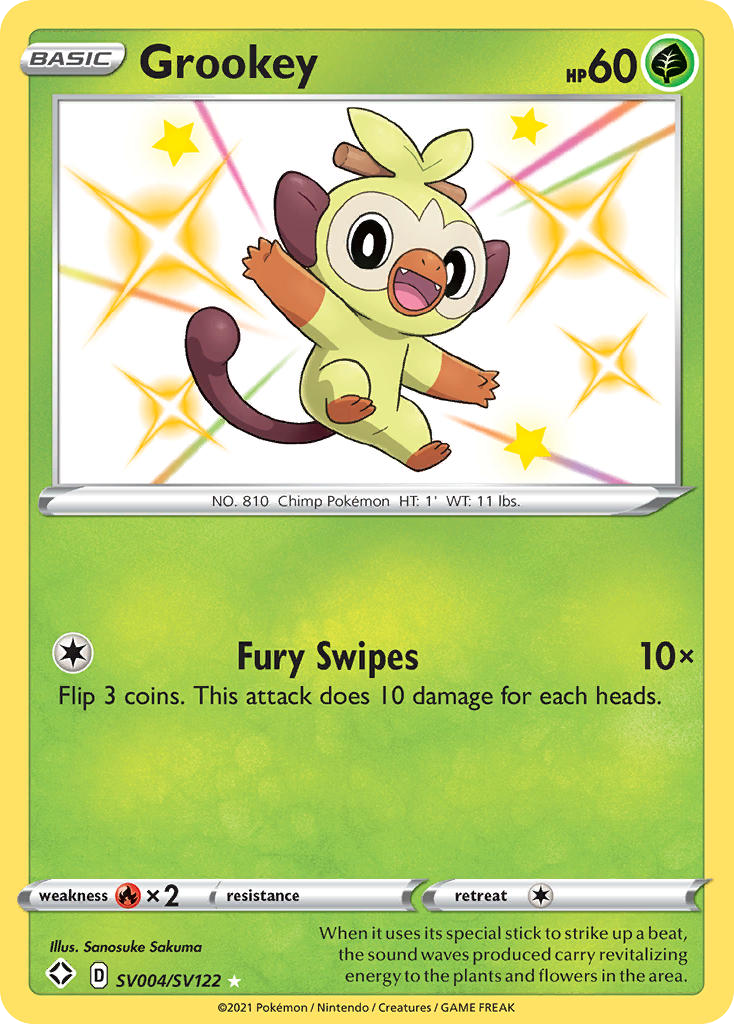 Grookey SV004 / 72