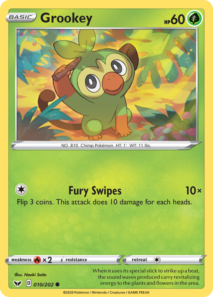 Grookey 10 / 202
