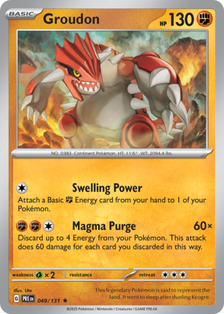 Groudon 49 / 131