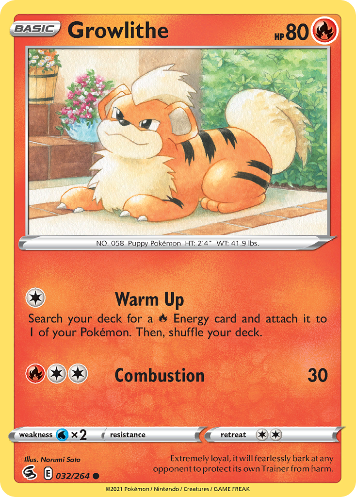 Growlithe 32 / 264