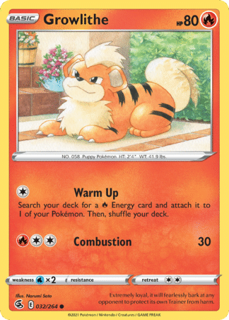 Growlithe 32 / 264
