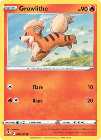 Growlithe 19 / 195