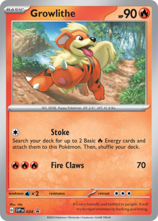 Growlithe 24 / 150