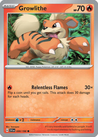 Growlithe 30 / 198