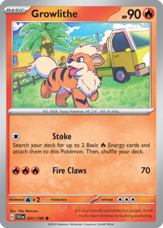Growlithe 31 / 198