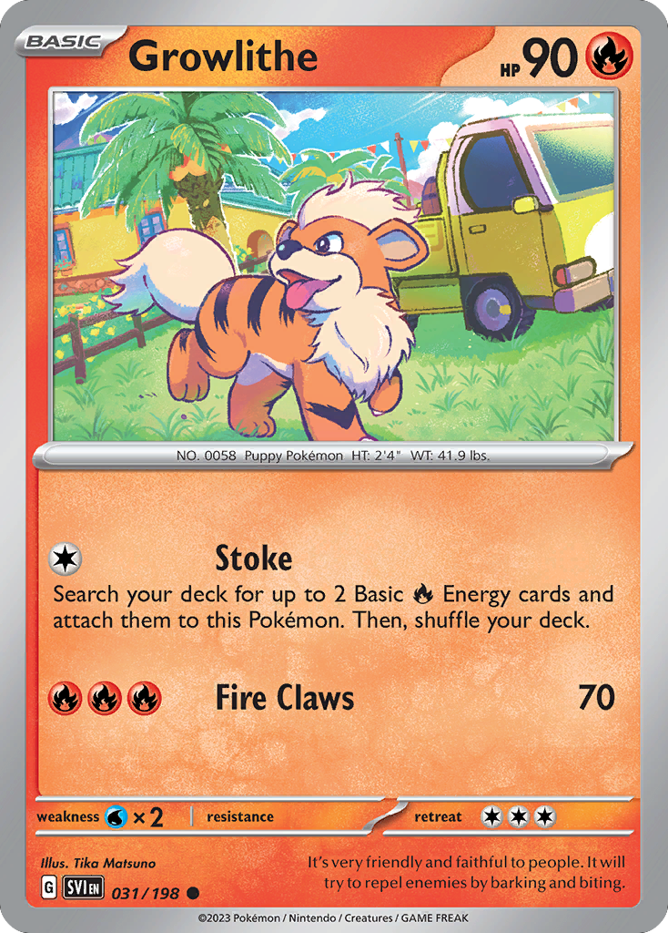 Growlithe 31 / 198