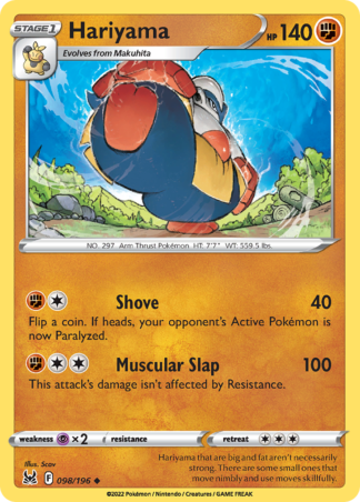 Hariyama 98 / 196