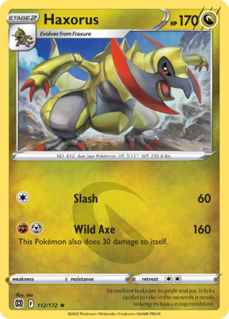 Haxorus 112 / 172