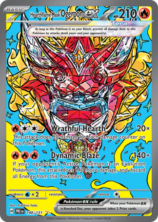 Hearthflame Mask Ogerpon ex 148 / 131