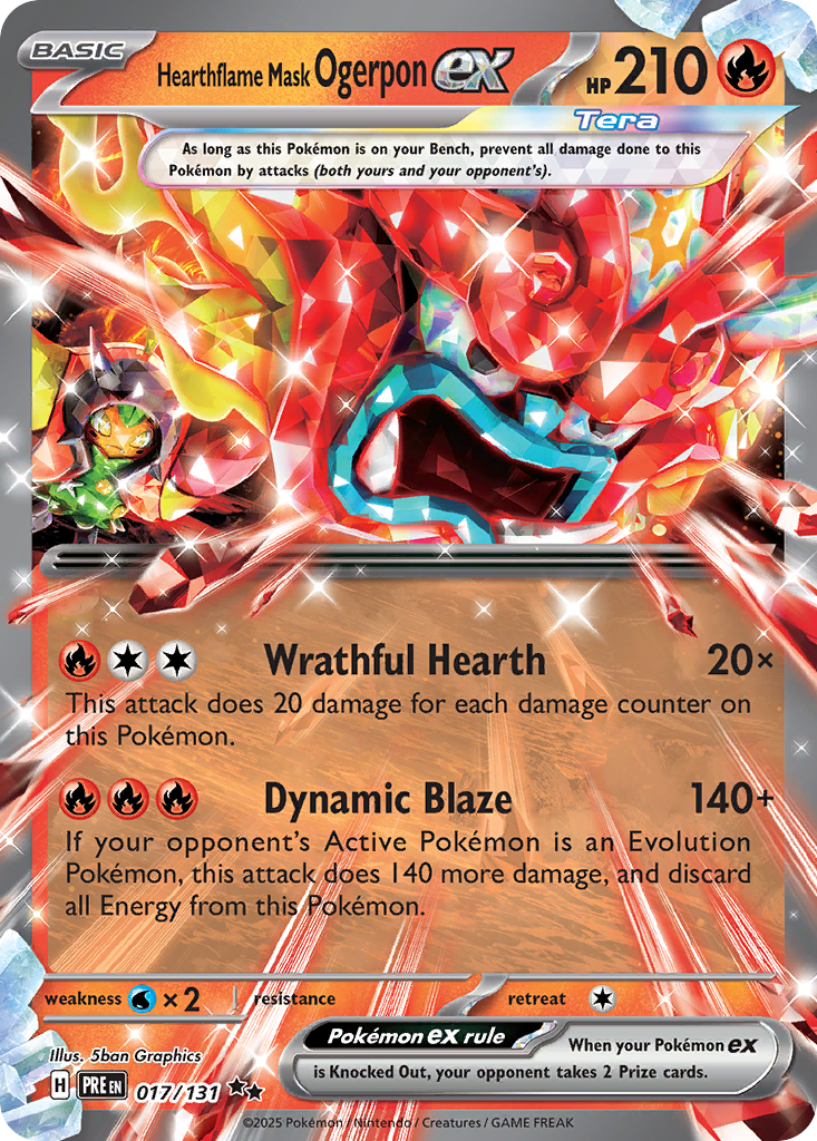 Hearthflame Mask Ogerpon ex 17 / 131