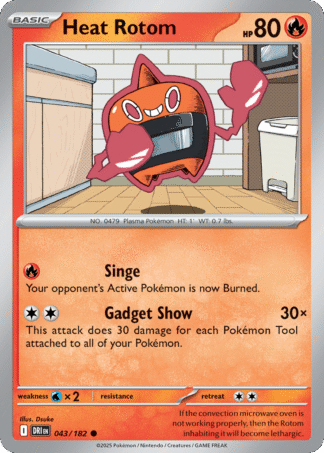 Heat Rotom 43 / 182