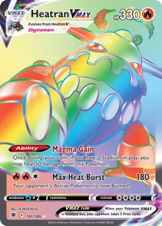 Heatran VMAX 191 / 189
