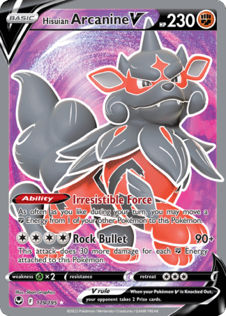 Hisuian Arcanine V 179 / 195