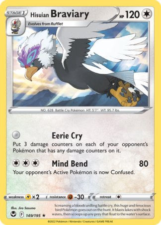 Hisuian Braviary 149 / 195