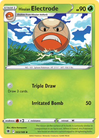 Hisuian Electrode 3 / 189