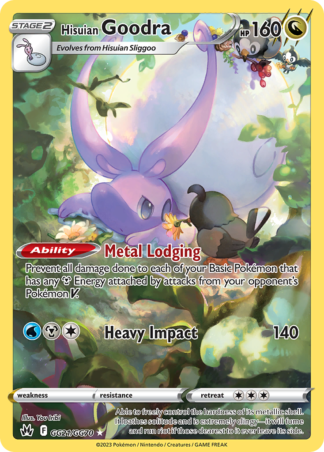 Hisuian Goodra GG21 / 159