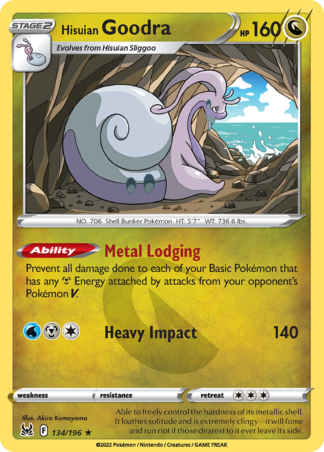 Hisuian Goodra 134 / 196