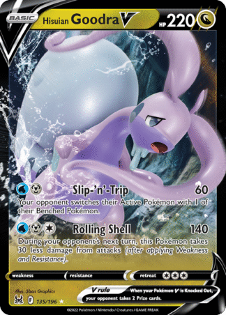Hisuian Goodra V 135 / 196