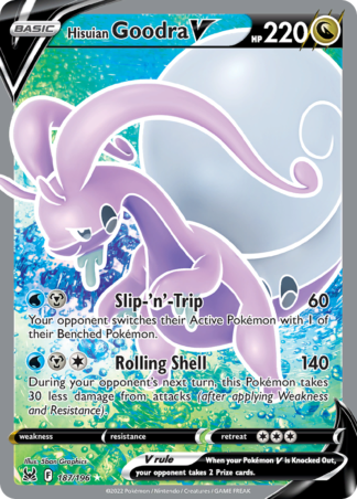 Hisuian Goodra V 187 / 196