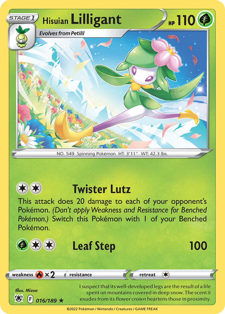 Hisuian Lilligant 16 / 189