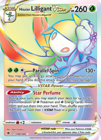Hisuian Lilligant VSTAR 190 / 189
