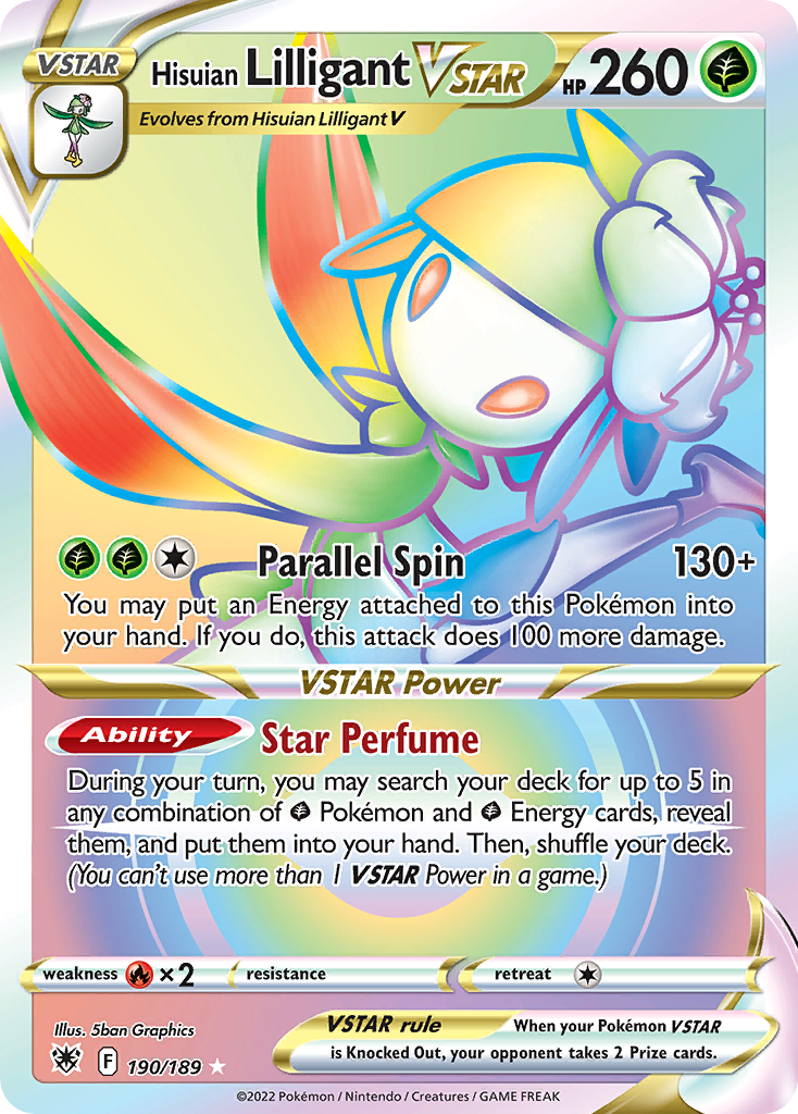 Hisuian Lilligant VSTAR 190 / 189